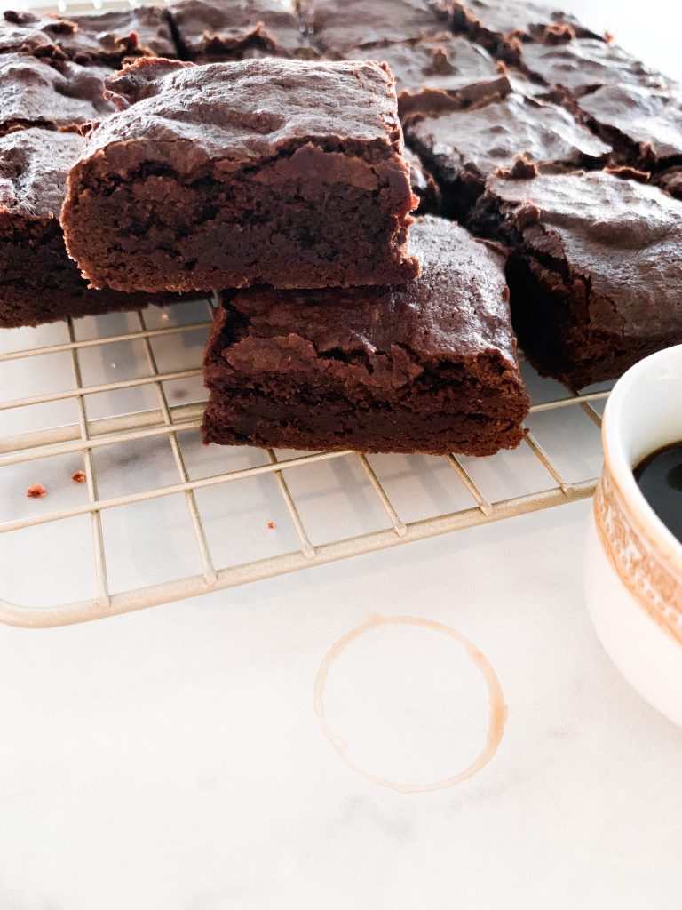 Turkish Coffee Chocolate Brownies