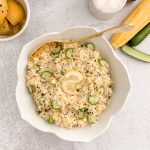 Orzo Salad with Preserved Lemon, Summer Squash, and Mint