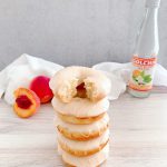 Peach Blossom Baked Doughnuts