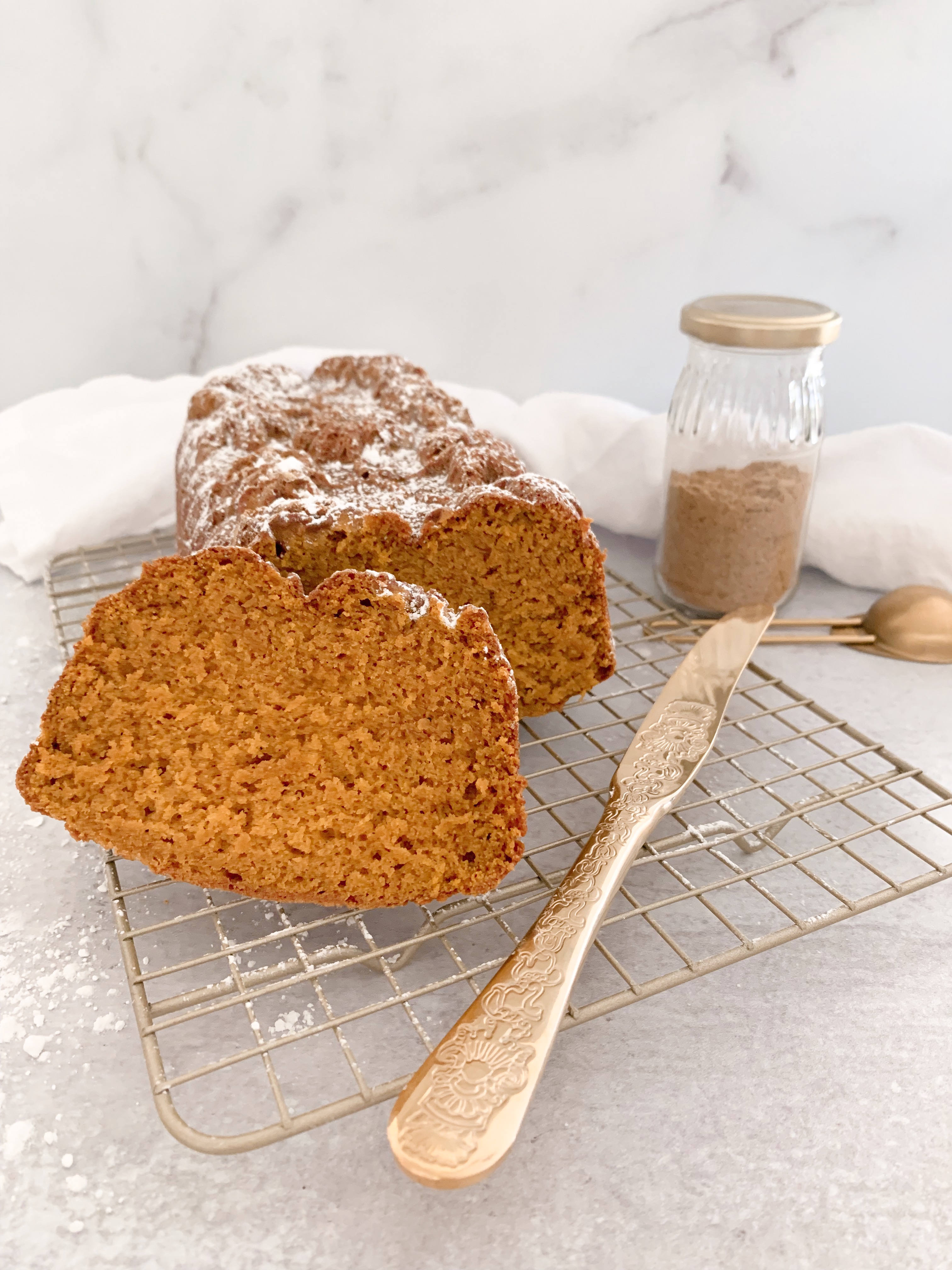 Pumpkin bread Stock Photo by arina-habich