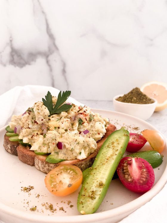 Za'atar Egg Salad | The Elegant Economist